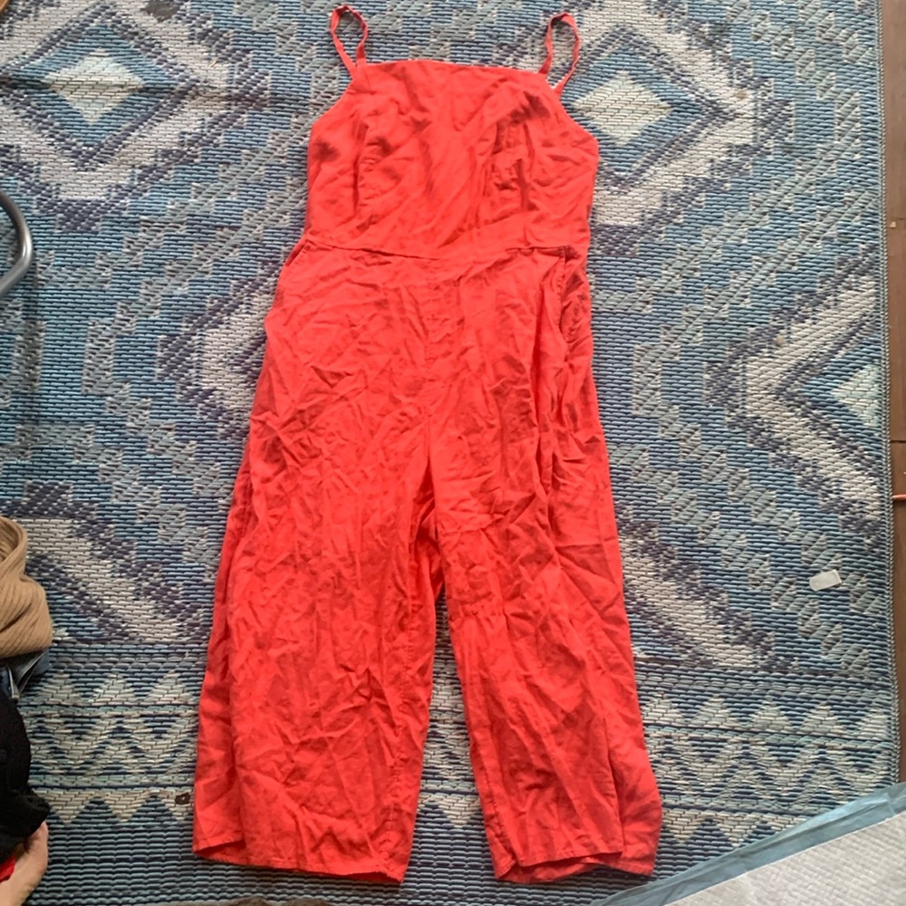 Red orange jumper